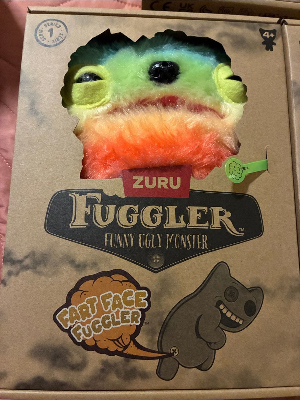 ZURU Farting Fuggler Funny Ugly Monster Plush - Multicolor - Picture 2 of 4